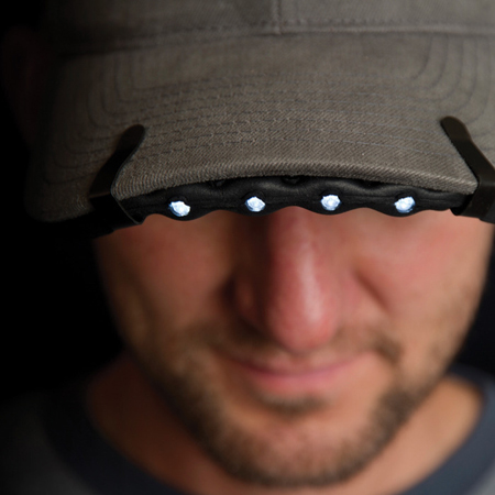 BrimLit LED Hat Light