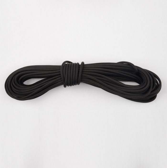 Cordelette paracorde 550 EDCX Nylon Paracord noire